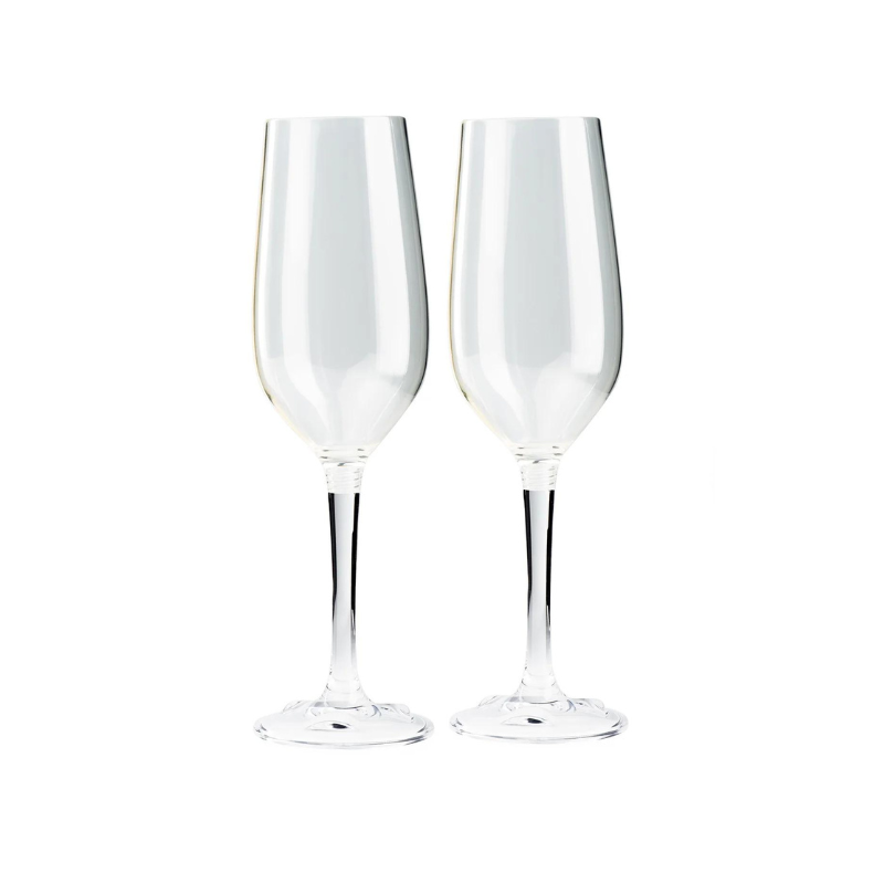 Kelioninių šampano taurių rinkinys GSI Outdoors Nesting Champagne Flute Set