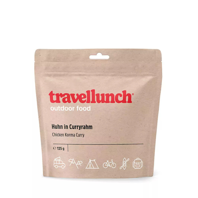 Nr.08 Maistas kelionėms Travellunch vištienos karis su ryžiais 250 g. Nr.08 Maistas kelionėms Travellunch vištienos karis su ryžiais 250 g.