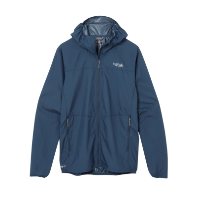 Vyriška striukė nuo vėjo Rab Windgather Hoody