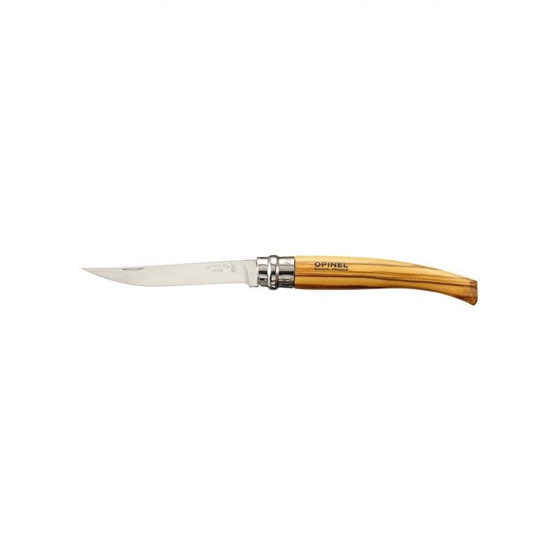 Opinel peilis Nr.10 plonais ašmenimis - alyvmedžio rankena